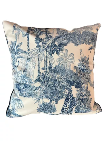 By Kohler Uniek en handgemaakt  Kussen Dutch Blue 40x40cm (202437)