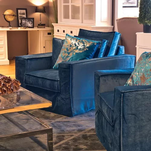 By Kohler Uniek en handgemaakt  Hoes voor Mallorca 1-zits (202549)