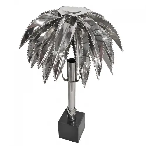 By Kohler Uniek en handgemaakt  Tafellamp 30x30x43cm Studio 54 Small palm (112570)