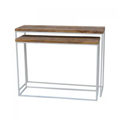 By Kohler Uniek en handgemaakt  Console Table Set Kairo 110x35x84cm (112839)