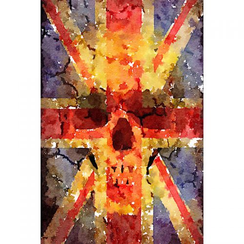 By Kohler Uniek en handgemaakt  Britse Vlag 120x180x2cm (107736)