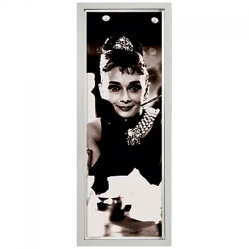 By Kohler Uniek en handgemaakt  Breakfast At Tiffany'S 30x90x3cm Audrey Hepburn (102593)