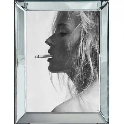 By Kohler Uniek en handgemaakt  Roken Kate Moss 70x90x4.5cm (113773)