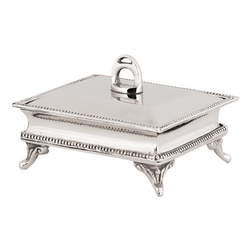 By Kohler Uniek en handgemaakt  Doos 12x9x7cm Rechthoekig Met Paard Peddel Handvat (110257)