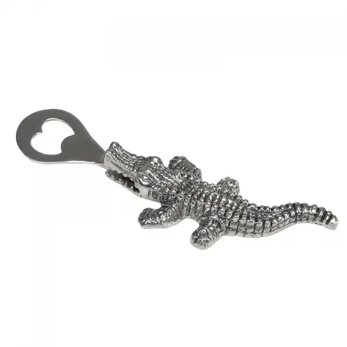 By Kohler Uniek en handgemaakt  Flesopener 23x5x2cm Aligator In Display Doosje (111297)