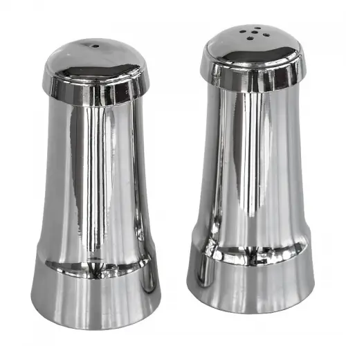 By Kohler Uniek en handgemaakt  Zout & Peper (Set Van 2 Stuks) zilver (110414)