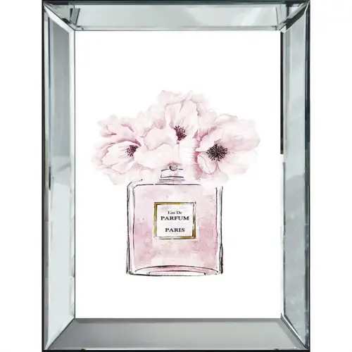 By Kohler Uniek en handgemaakt  Parfum Roze Bloemen 70x4,5x90 Parel (113331)