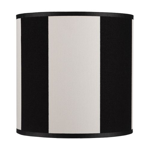 By Kohler Uniek en handgemaakt  zwart/wit groot - 20x20x20 cm Cilinder (114527)