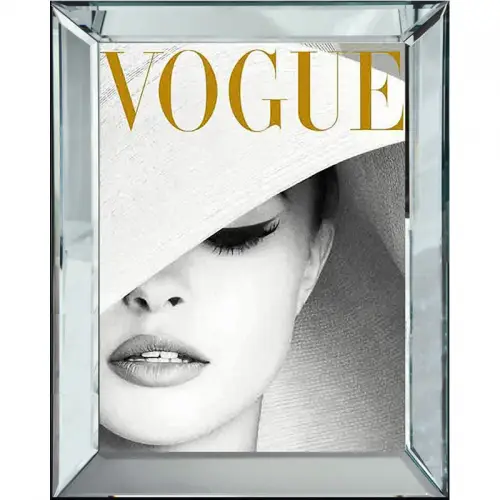 By Kohler Uniek en handgemaakt  Vogue Half Face zichtbaar 40x50x4.5cm (114633)