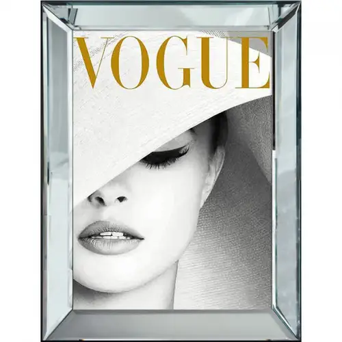 By Kohler Uniek en handgemaakt  Vogue Half Face zichtbaar 60x80x4.5cm (114634)