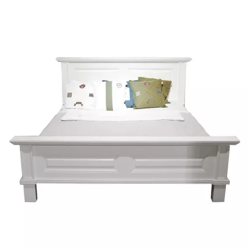 By Kohler Uniek en handgemaakt  Cambridge Bed 140x200cm Shining White (201255)