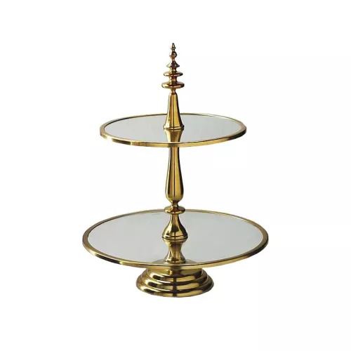 By Kohler Uniek en handgemaakt  Cake Stand 2-Tier Roland (201291)