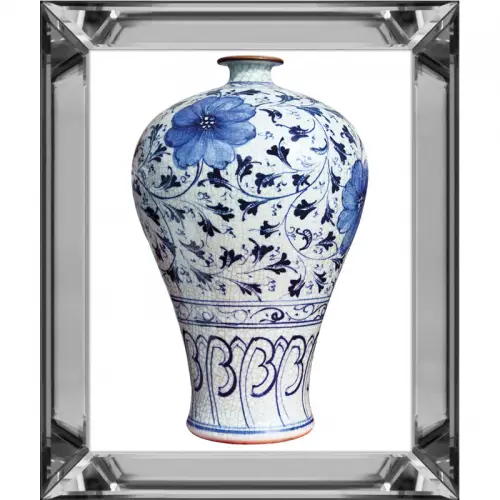 By Kohler Uniek en handgemaakt  Chinees porseleinen vaas 1 40x50x4.5cm (114894)