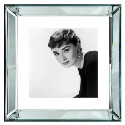 By Kohler Uniek en handgemaakt  Audrey Hepburn 50x50cm (115004)