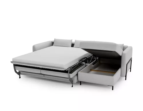 By Kohler Uniek en handgemaakt  Como Hoekbank met Bed (180x198cm) (202278)